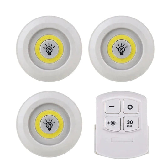 Set 3 Luces Led + control